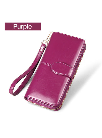 Wallet Brand Coin Purse Split Leather Purse