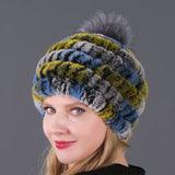 Fur Warm Wool Ball Hat Wool Hat