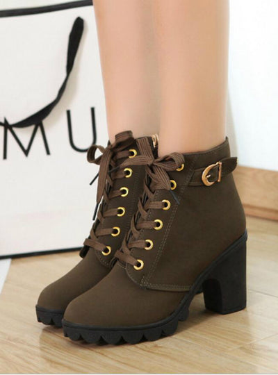 Snow Boots Warm Rough With Women's Boots