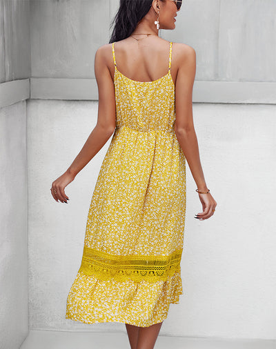 Summer Bohemian Stitching Dress