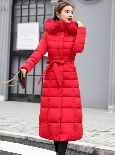  Women Winter Jacket Cotton Padded Warm Thicken