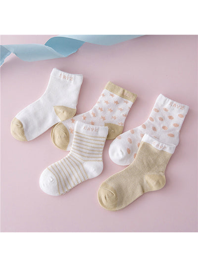 Children Socks Kids Socks Casual 5pairs/lot