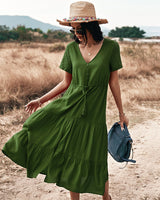 Holiday Style Big Swing Dress