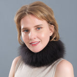 Fox Fur Collar Female Fur Keeps Warm Winter