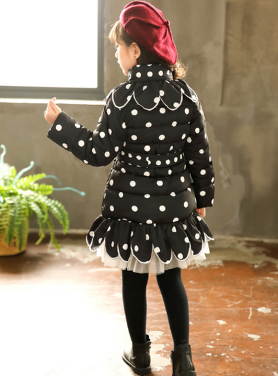 Wave Point Children's Padded Cotton-Padded Jacket