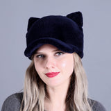 Cap Whole Skin Sheep Shearing Warm Ear Protection