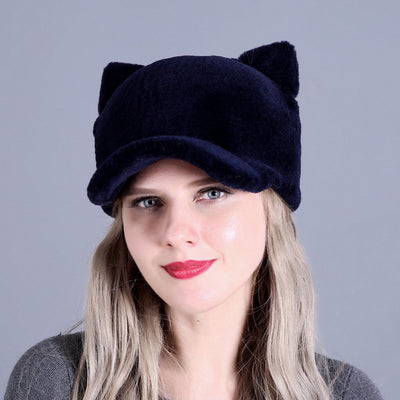 Cap Whole Skin Sheep Shearing Warm Ear Protection