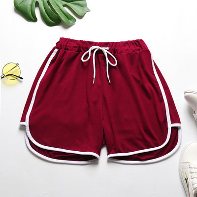 Women's Elastic Wide-leg Pants Shorts