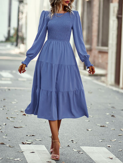Leisure and Holiday Big Swing Dress