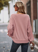 Women Loose Wild Top