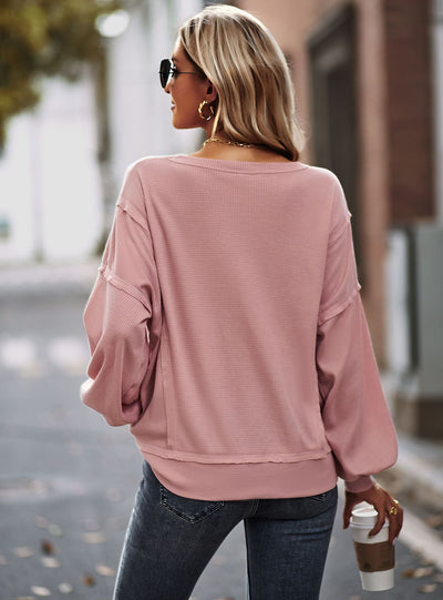 Women Loose Wild Top