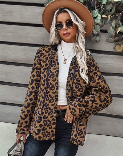 Double Fleece Long Sleeve Coat