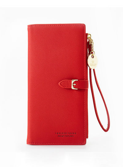 Long Wallet Many Departments Female Wallets Clutch