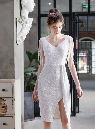 Magic Beads Short Party Dress