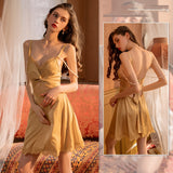 Women Pearl Sexy Nightgown