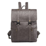 Soft Leather PU Retro Large Capacity Backpack
