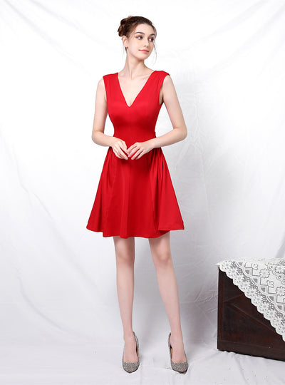 Sexy V-neck Club Short Party Dress