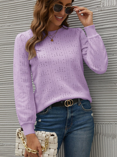 Women's Pullover Long Sleeve Sweater