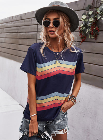 Summer Short Sleeve Shirt T-shirt