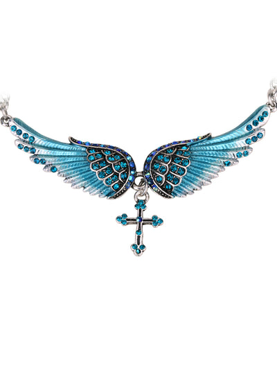 Choker Necklace Women Biker Jewelry Gifts Crystal