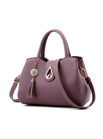 PU Leather Totes Bags Brief Women Shoulder Bag