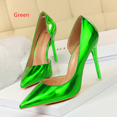 Women's Shallow Pointed Side Hollow Shoes