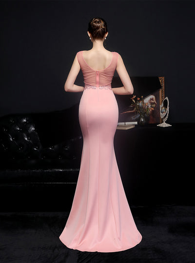 V-neck Appliques Sexy Party Dress