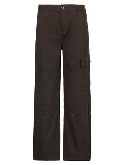 High Waist Straight Casual Jeans