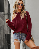 Leisure Holiday Style Sweater Top