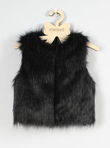 Faux Fur Vest Artificial Fur Vest Children's Clothing