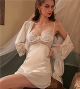 Lace-supported Palace-style Sling Nightdress