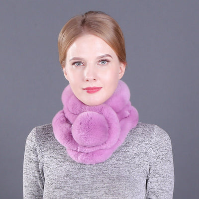 Rex Hair Encryption Thickened Scarf