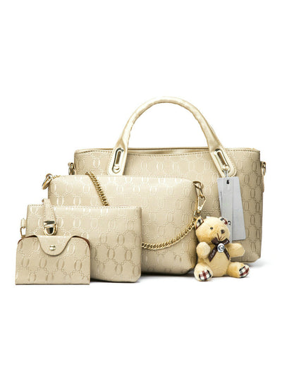 Top-Handle Bags Female Famous Brand PU Leather 