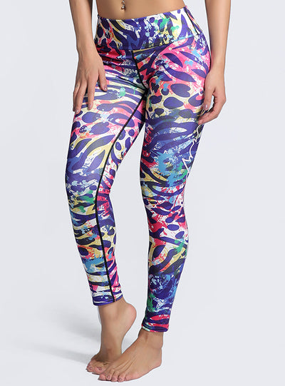 Leggings Fitness Women Camouflage Print Legging 