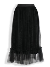 A Line High waist Gauze Skirt Half-length Dress