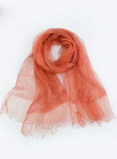 Brand Solid Wrinkle Scarf Women Shawl Long