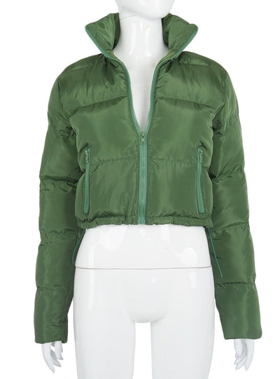 Long Sleeve Stand Collar Warm Bread Clothes