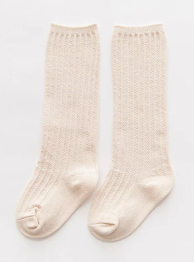 Kids Long Socks Knee High toddler Girls Boot 