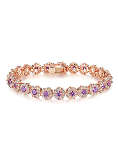 Chain Link Bracelet for Women Ladies Shining