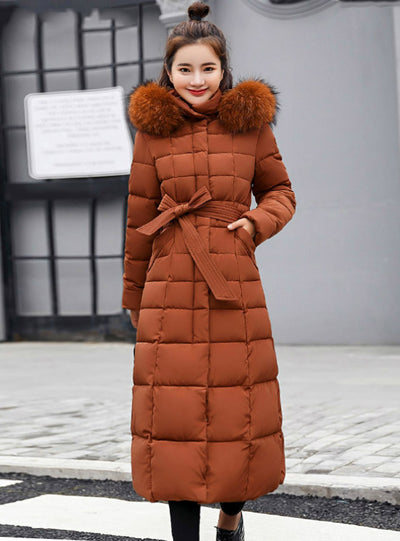  Women Winter Jacket Cotton Padded Warm Thicken