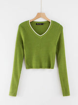 Crop Sweater Kawaii Cute Sweaters Knitted
