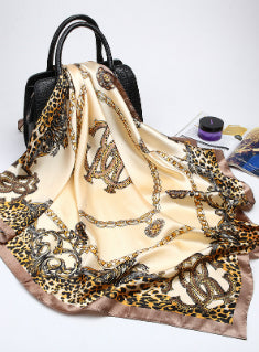 Scarf Women Brand Silk Scarfs Foulard Square 