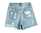 Loose Shorts Loose High Waist Jeans