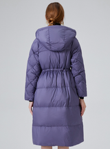 Thickened Waist Hooded Winter Coat