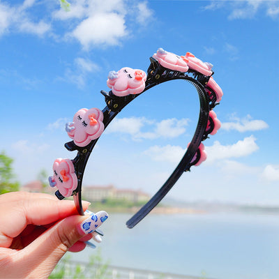 Cute Flower Hair Band for Girls Child Hair Clip
