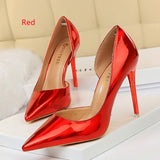 Women's Shallow Pointed Side Hollow Shoes