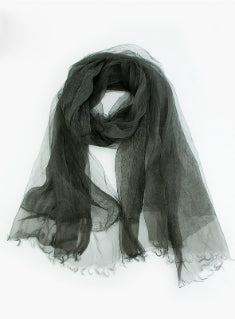 Brand Solid Wrinkle Scarf Women Shawl Long