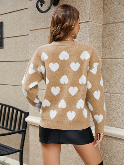 Women Sweet Love Sweater