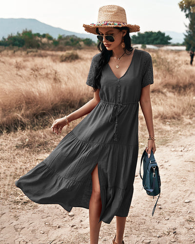 Holiday Style Big Swing Dress