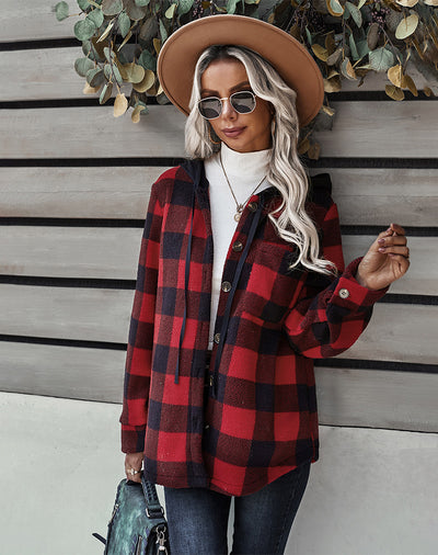 Double Fleece Long Sleeve Coat